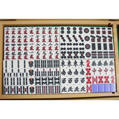 【送料無料】全自動麻雀卓用麻雀牌　雀豪昇龍中サイズ・MJJAPAN・龍鳳(SRタイプ)※返品不可